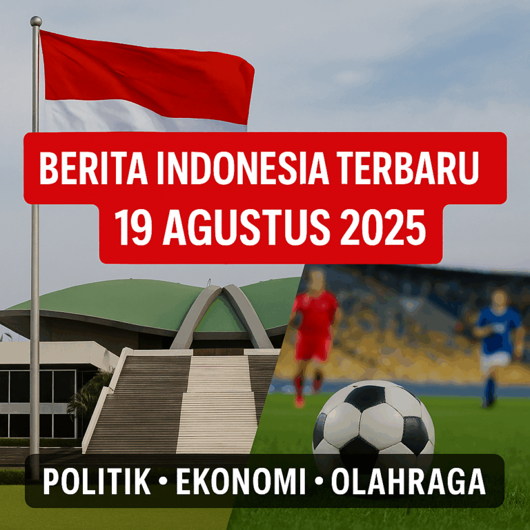 Berita Indonesia Terbaru 19 Agustus 2025