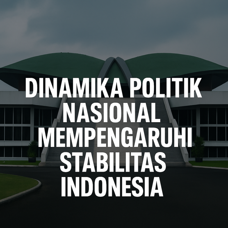 Dinamika Politik Nasional Mempengaruhi Stabilitas Indonesia